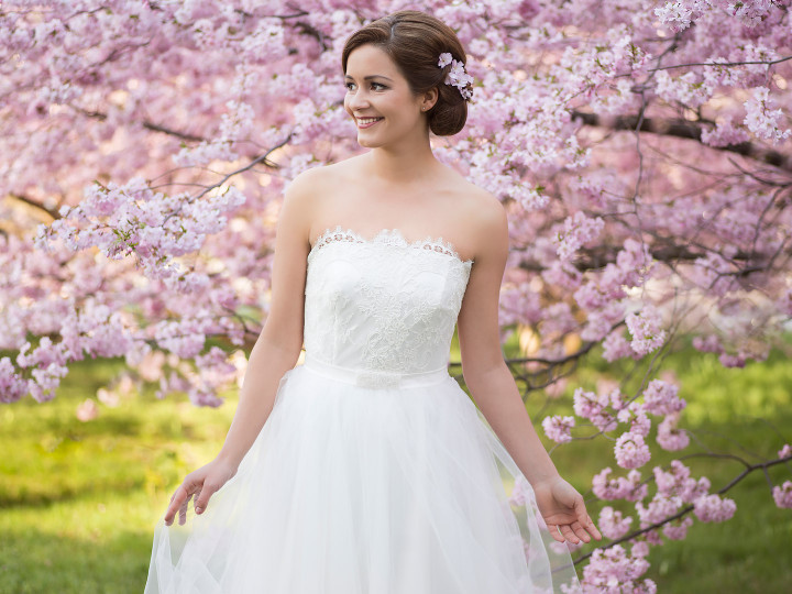 Fleurs roses 1 - Brautkleider Erfurt 2017