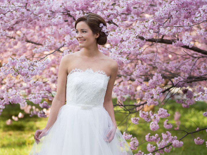 Fleurs roses 1 - Brautkleider Erfurt 2017