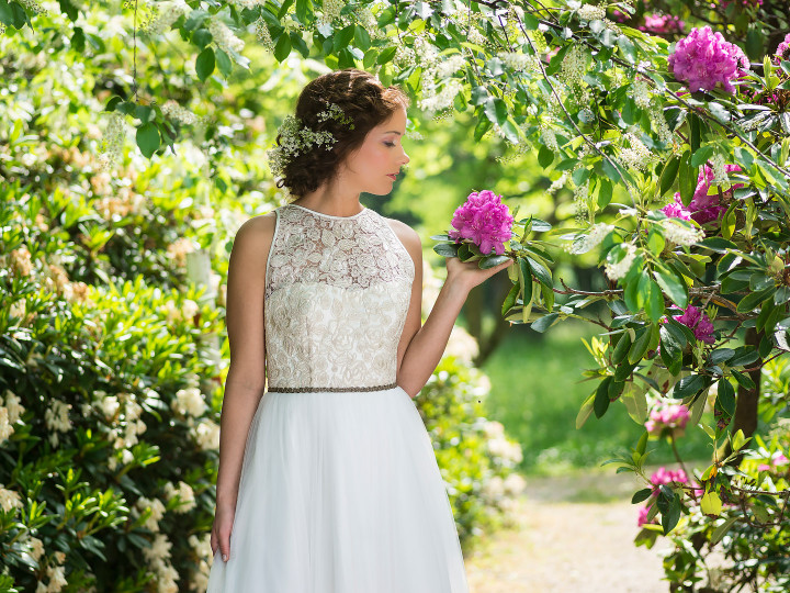 Fleurs roses 4 - Brautkleider Erfurt 2017