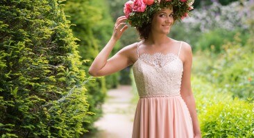 Fleurs roses 9 - Brautkleider Erfurt 2017