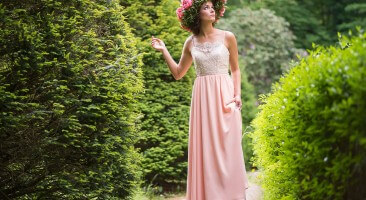 Fleurs roses 9 - Brautkleider Erfurt 2017