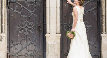 Fleurs roses 10 - Brautkleider Erfurt 2017